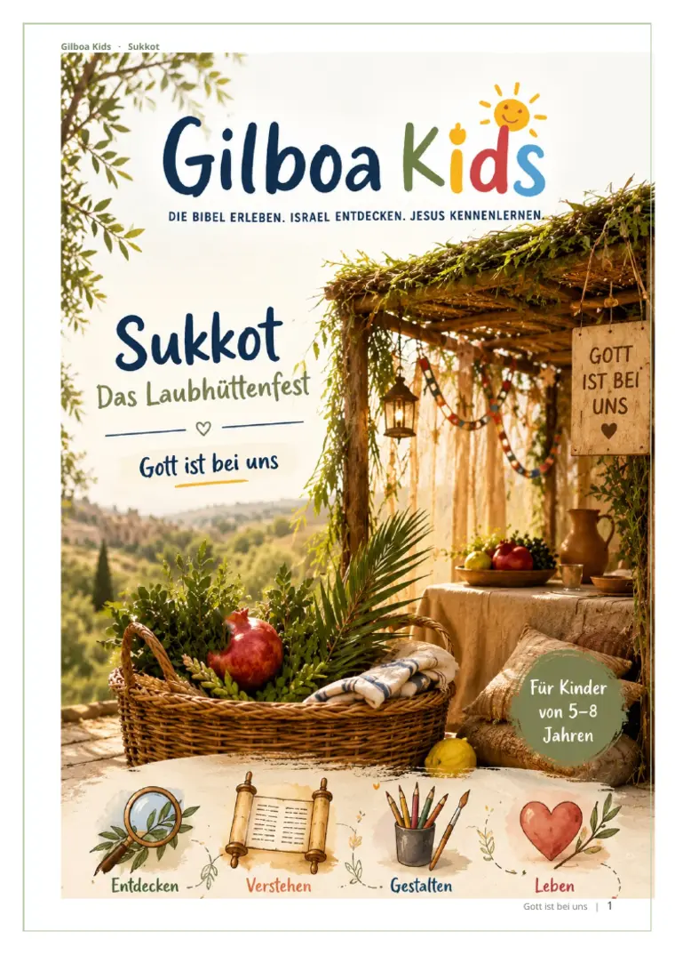 Gilboa Kids Sukkot – Titelbild